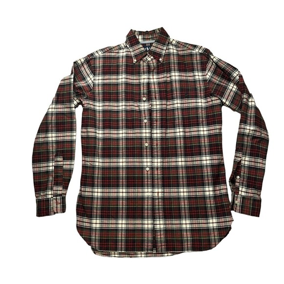 Ralph Lauren Men's Size Small Red Plain Button Down Shirt - Picture 1 of 3